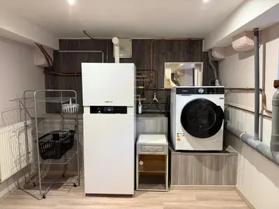 Cuisine ou kitchenette dans l'établissement Les Cinq Étoiles