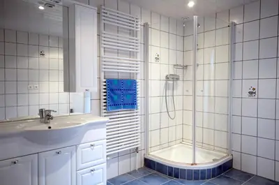 Salle de bains dans l'établissement Dans l'impasse