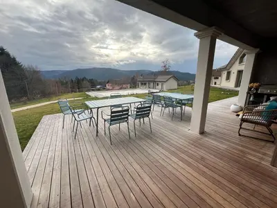 Paysage naturel près de la maison de vacances