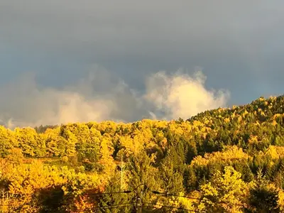 Paysage naturel près de la maison de vacances