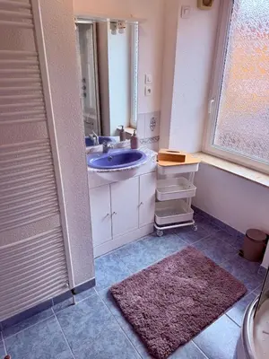 Salle de bains dans l'établissement Le Cosy Home