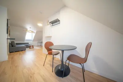 Coin salon dans l'établissement Saint Fiacre 2e Etage 4 Pers Proche Gare