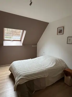 Un ou plusieurs lits dans un hébergement de l'établissement Gîte de l'Api de la Broque