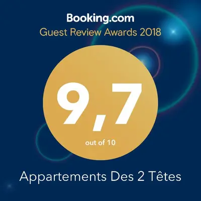 Plan de l'établissement Appartements des 2 Têtes