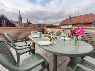 Boissons dans l'établissement Parenthèse détente en Alsace - Terrasse & Parking