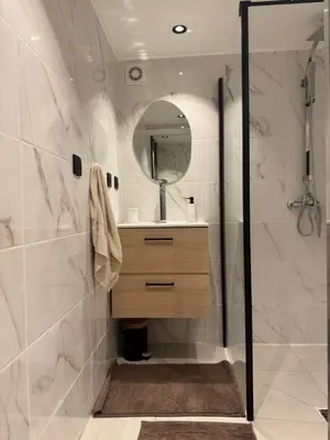 Salle de bains dans l'établissement Lila's Home - Appartement dans maison avec extérieur