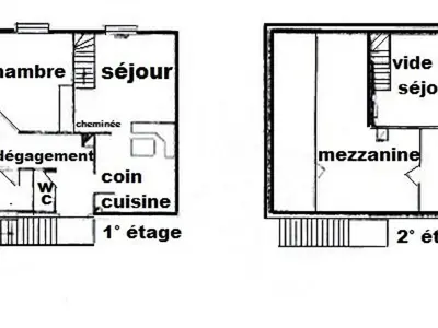 Plan de l'établissement Gîte charmant au cœur de Jussarupt - animaux OK - FR-1-589-847
