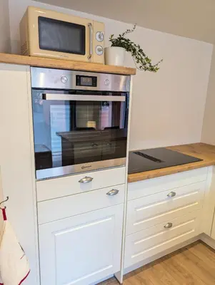 Cuisine ou kitchenette dans l'établissement Maison Mycélia
