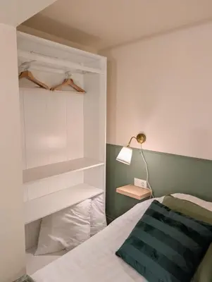 Un ou plusieurs lits dans un hébergement de l'établissement Maison Mycélia