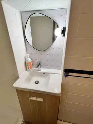 Salle de bains dans l'établissement Montbel'appart Le Duplex avec Jardin et Terrasse