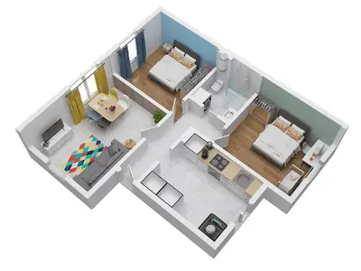 Plan de l'établissement 5 mins to Basel - Private Parking Space - Fully Renovated
