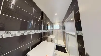 Salle de bains dans l'établissement Appartement F4 refait proche université