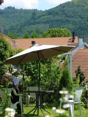 Vue générale sur la montagne ou vue sur la montagne depuis le B&B/chambre d'hôtes