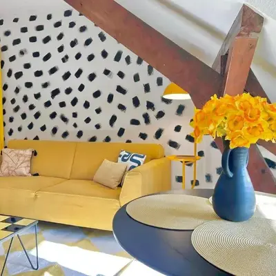 Yellow Suite - Design Stay for 3 - Alsace - Vosges