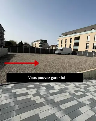 Plan de l'établissement Appartement avec garage - 5mn aéroport Bâle