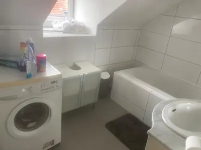 Salle de bains dans l'établissement Flat F2 51 meters close to Belfort city center
