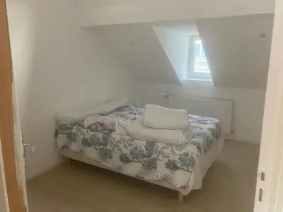 Un ou plusieurs lits dans un hébergement de l'établissement Flat F2 51 meters close to Belfort city center