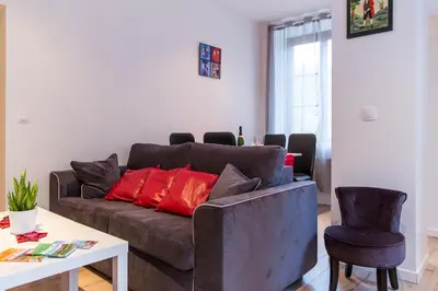 Coin salon dans l'établissement Chez Daniel