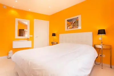 Un ou plusieurs lits dans un hébergement de l'établissement L'Atelier 4 stars Luxury, Hot Tub, Pool