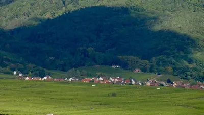 Paysage naturel près de la maison de vacances