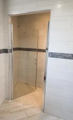 Salle de bains dans l'établissement la petite maison