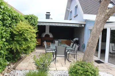 Jardin de l'établissement Gite De La Route Du Vin