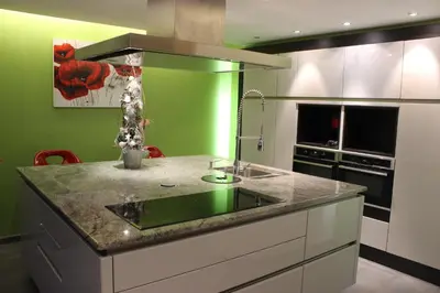 Cuisine ou kitchenette dans l'établissement Gite De La Route Du Vin