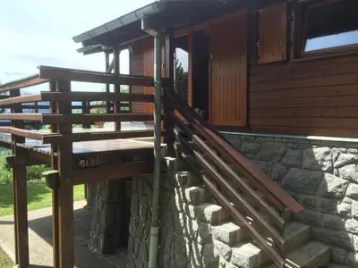 Balcon ou terrasse dans l'établissement Chalet Braunkopf ALSACE