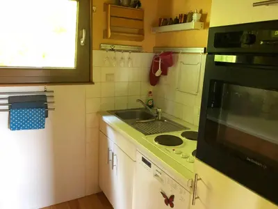 Cuisine ou kitchenette dans l'établissement Chalet Braunkopf ALSACE