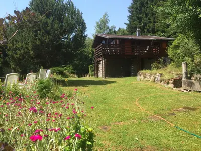 Jardin de l'établissement Chalet Braunkopf ALSACE
