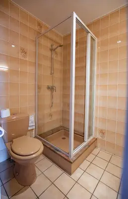 Salle de bains dans l'établissement Contact Hotel Du Ladhof