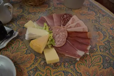 Nourriture dans l'hôtel ou à proximité
