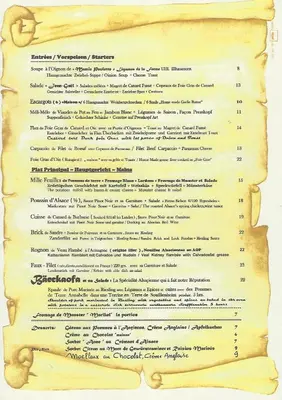 Plan de l'établissement Hôtel Restaurant Le Schlossberg