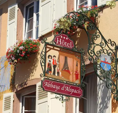Certificat, récompense, panneau ou autre document affiché dans l'établissement L'Abbaye d'Alspach