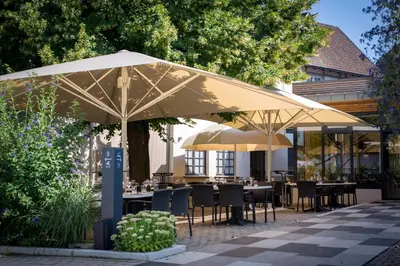 Restaurant ou autre lieu de restauration dans l'établissement Aux Deux Clefs - Hôtel Restaurant Groff