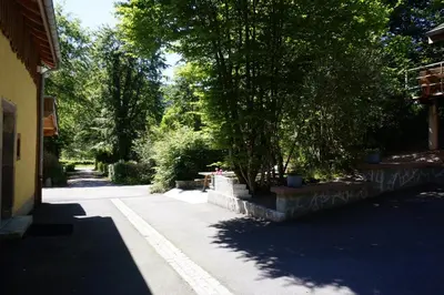 Jardin de l'établissement le 18 bis