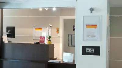 Hall ou réception de l'établissement Aparthotel Adagio Access Saint Louis Bâle