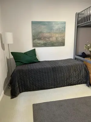 Coin salon dans l'établissement Studio sur cour au coeur de Colmar