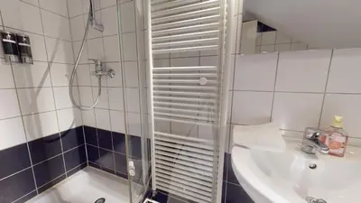 Salle de bains dans l'établissement ColmarAppart Vauban