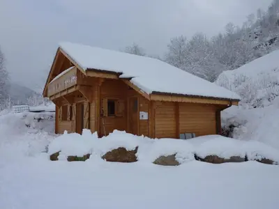 L'établissement Les Noisettes en hiver