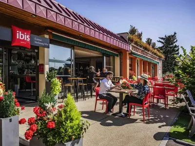 Restaurant ou autre lieu de restauration dans l'établissement ibis Colmar Est - Hotel Restaurant en Alsace
