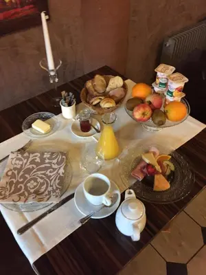 Nourriture dans l'hôtel ou à proximité