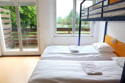 Un ou plusieurs lits dans un hébergement de l'établissement Auberge de Jeunesse de Mulhouse