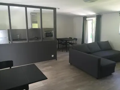 Cuisine ou kitchenette dans l'établissement Le Clos du Silberthal