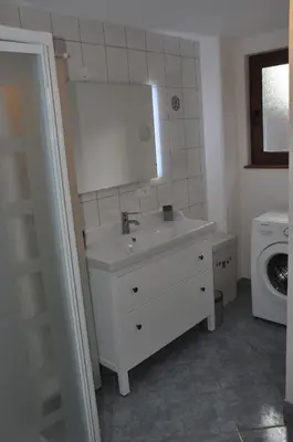 Salle de bains dans l'établissement Aux Grains Nobles
