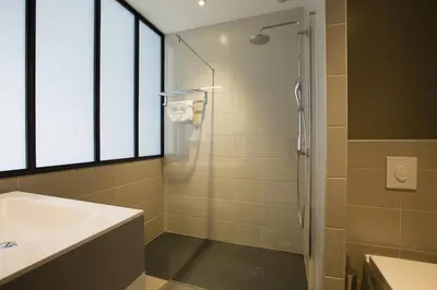 Salle de bains dans l'établissement James Boutique Hôtel Colmar centre