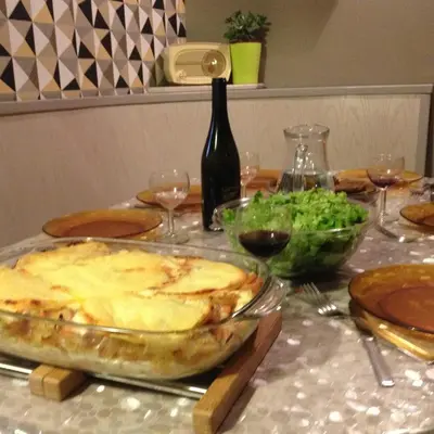 Nourriture dans le chalet ou à proximité