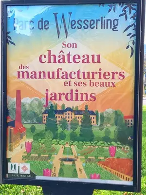 Jardin de l'établissement B&B Ma Maison Hautes Vosges