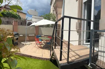 Terrasse ou espace extérieur de l'établissement Colmar Apartment