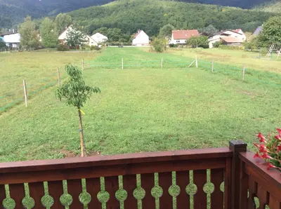 Paysage naturel près de le chalet